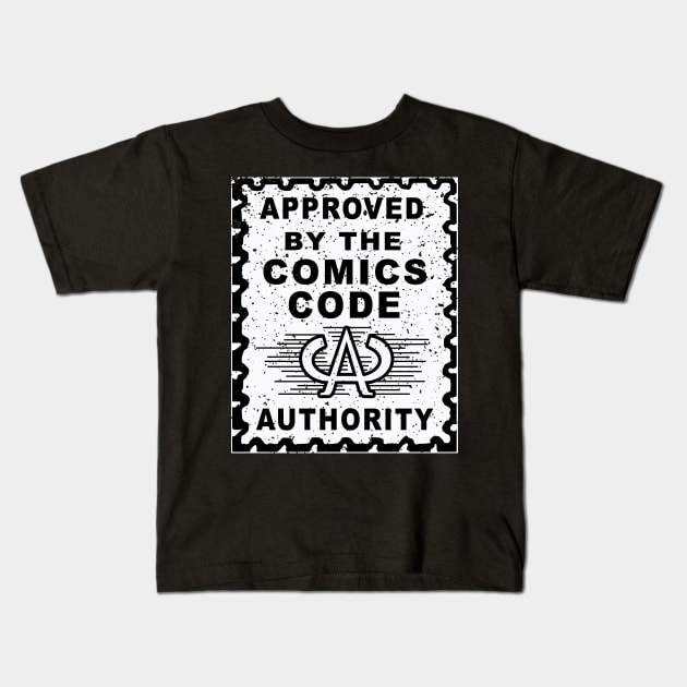 Comics Code Kids T-Shirt by Federation Skum Kosplay